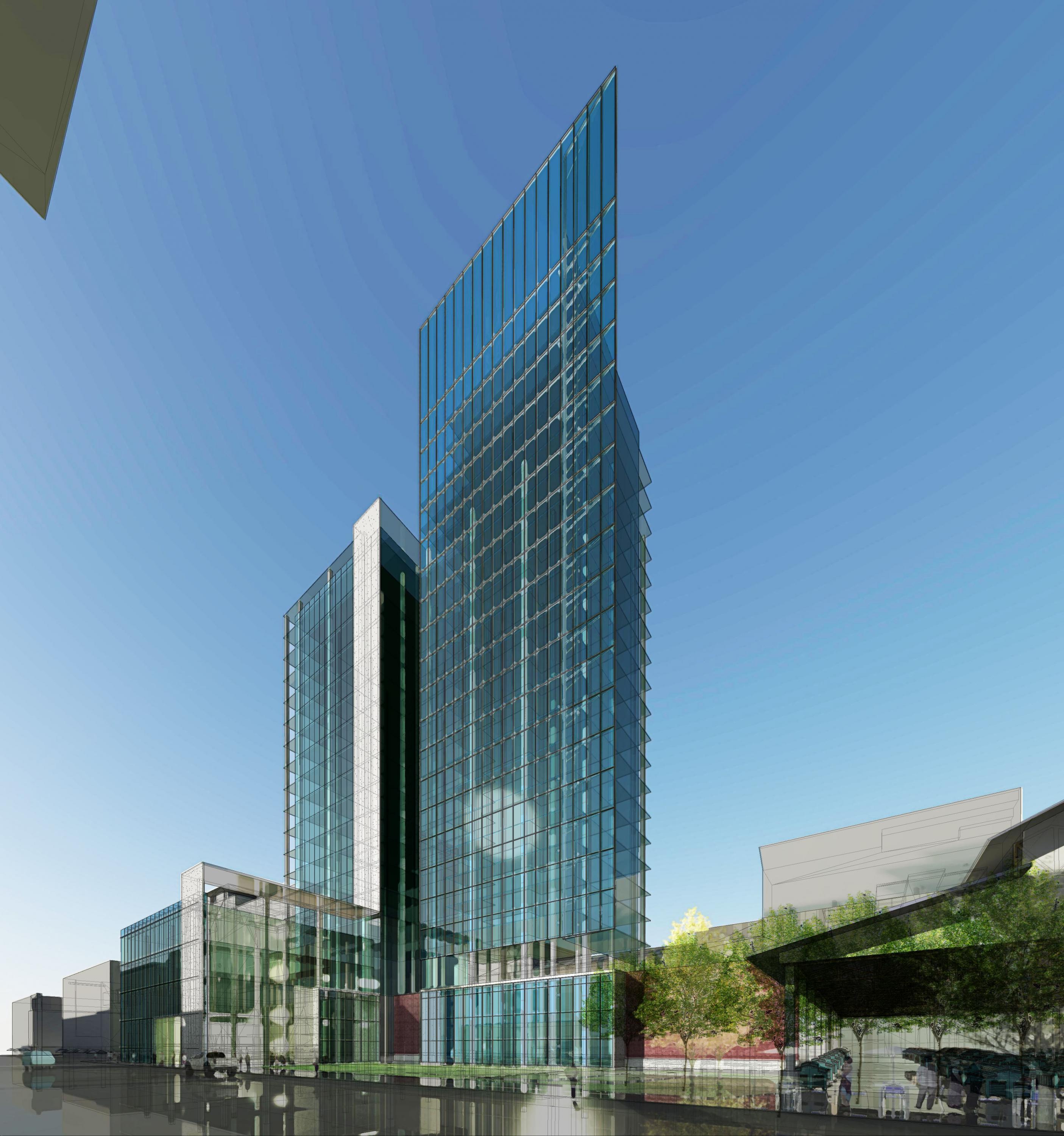 Tech’s Technology Square Phase III to Include Tower